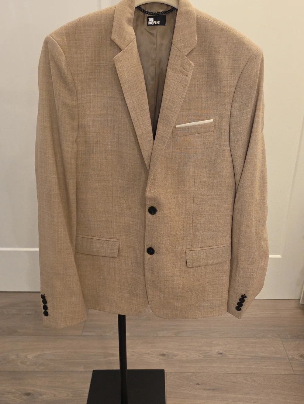 The Kooples Beige men’s  Blazer - Slim Two-Button Sport Coat size US 36 NWTS
